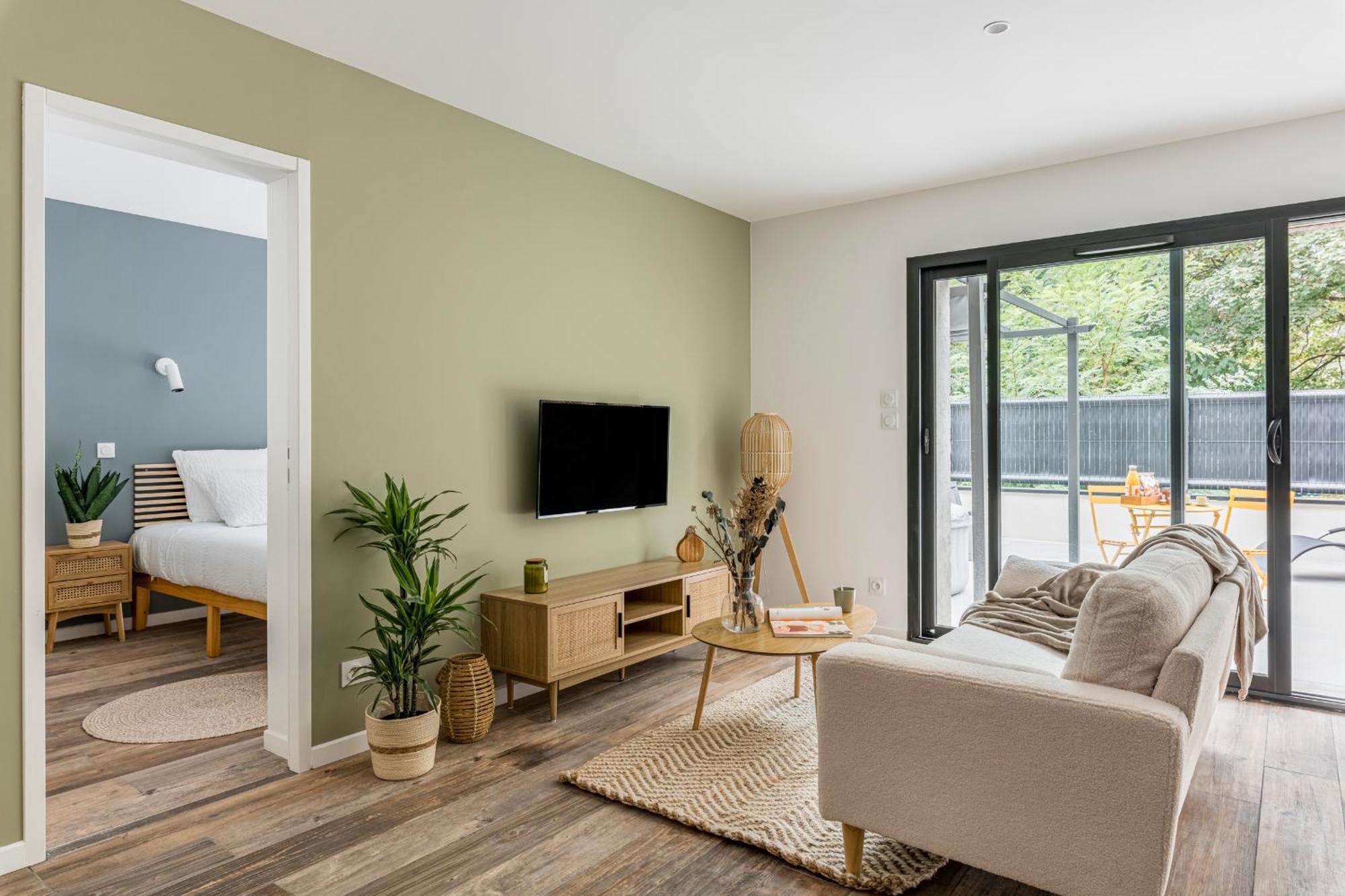 Chill Haven - Jacuzzi & Cinema - Queen Size - Parking - Terrasse Saint-Etienne  Exterior photo